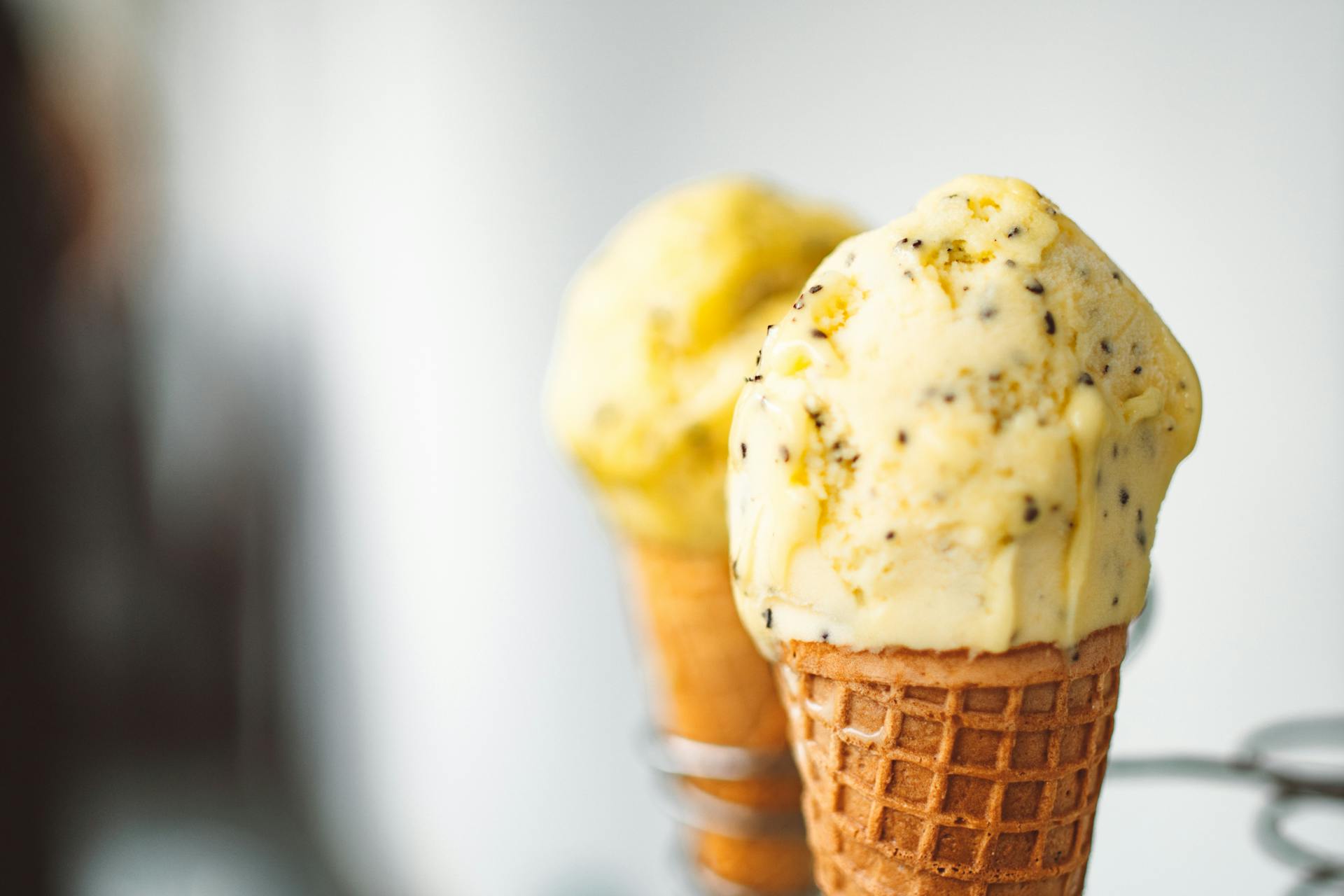 Receta helado de platano