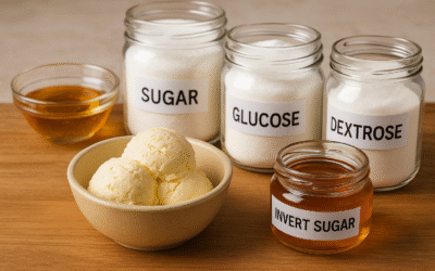 Azúcares para Helado Casero 🍦 Guía PRO de Heladería (Sacarosa, Glucosa, Dextrosa e Invertido)