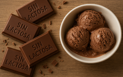 Chocolate sin Lactosa 🍫 Guía y Recetas de Helados Caseros