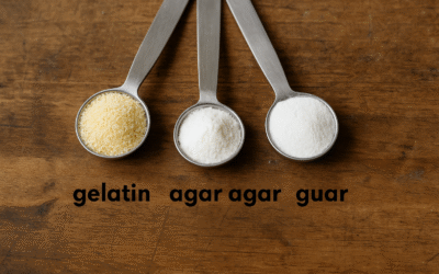 Cómo Usar Estabilizantes Caseros en Helados 🍨 Gelatina, Agar Agar y Goma Guar