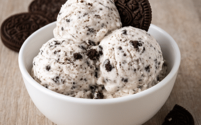 Helado Cookies and Cream Casero con Philadelphia (Sin Huevo)