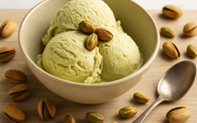 Helado de pistacho casero: receta fácil y cremosísima