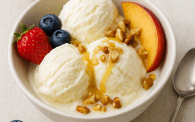 Helado de yogur griego casero: receta fácil + Tips para cremosidad