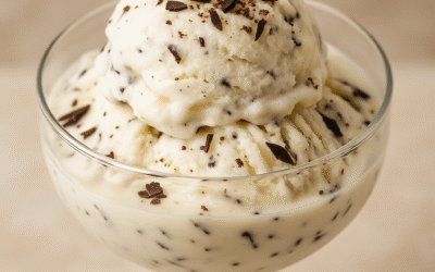 Helado stracciatella casero: receta Fior di Latte con truco de chocolate